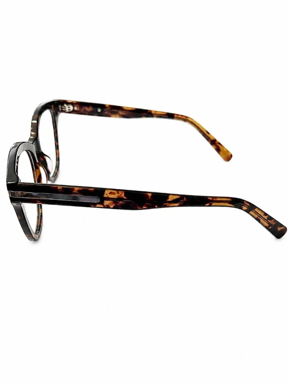 Tortoiseshell Eyeglass Frames with Star Accents 53-20-145